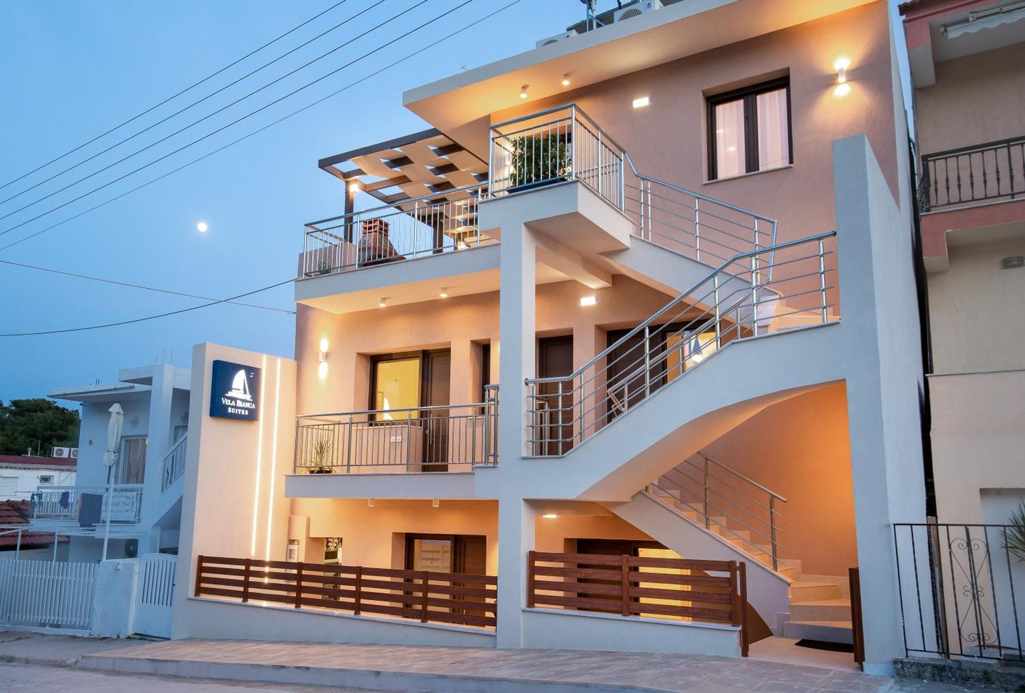 Vela Bianca Suites Limenaria  Dış mekan fotoğraf