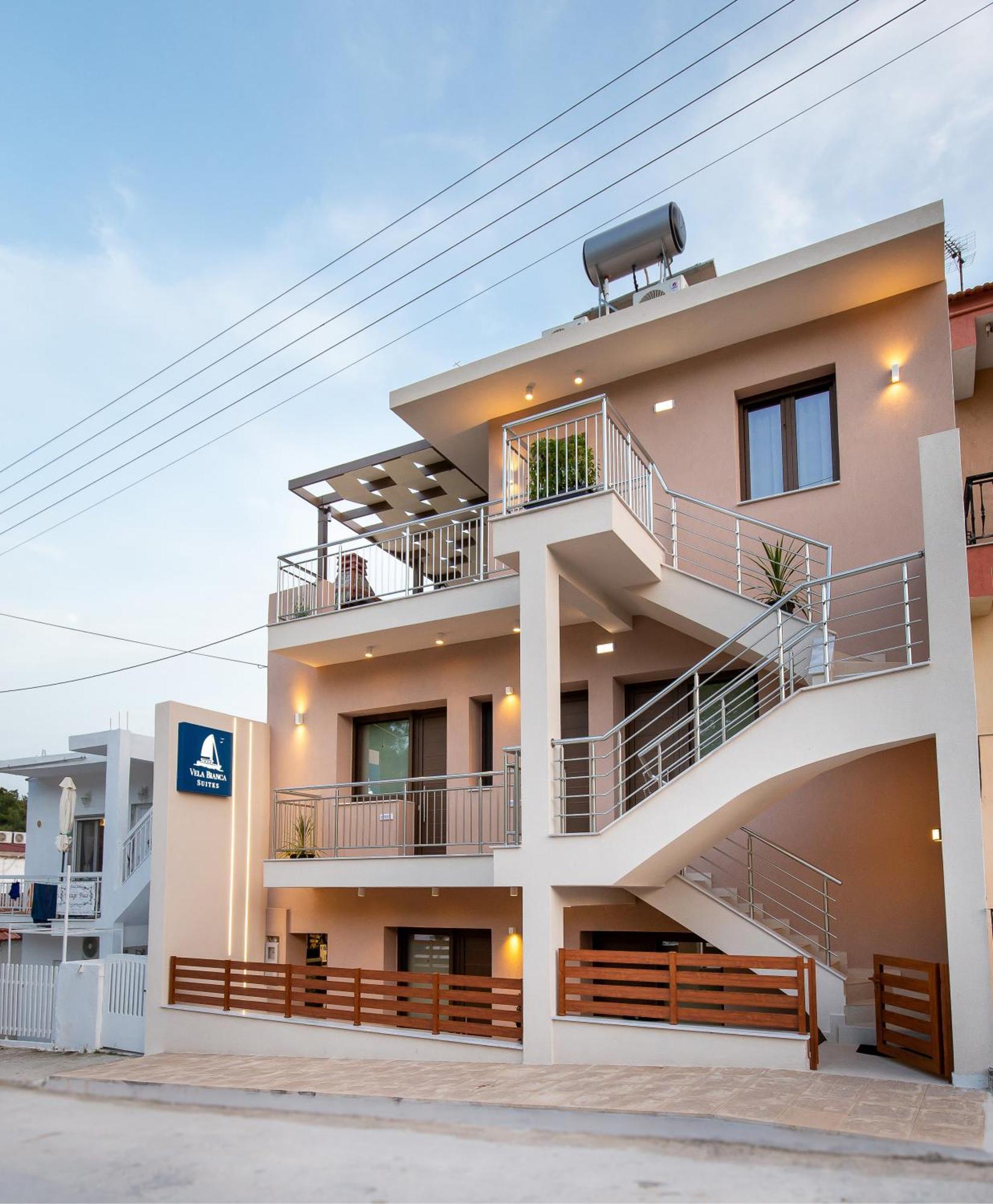 Vela Bianca Suites Limenaria  Dış mekan fotoğraf