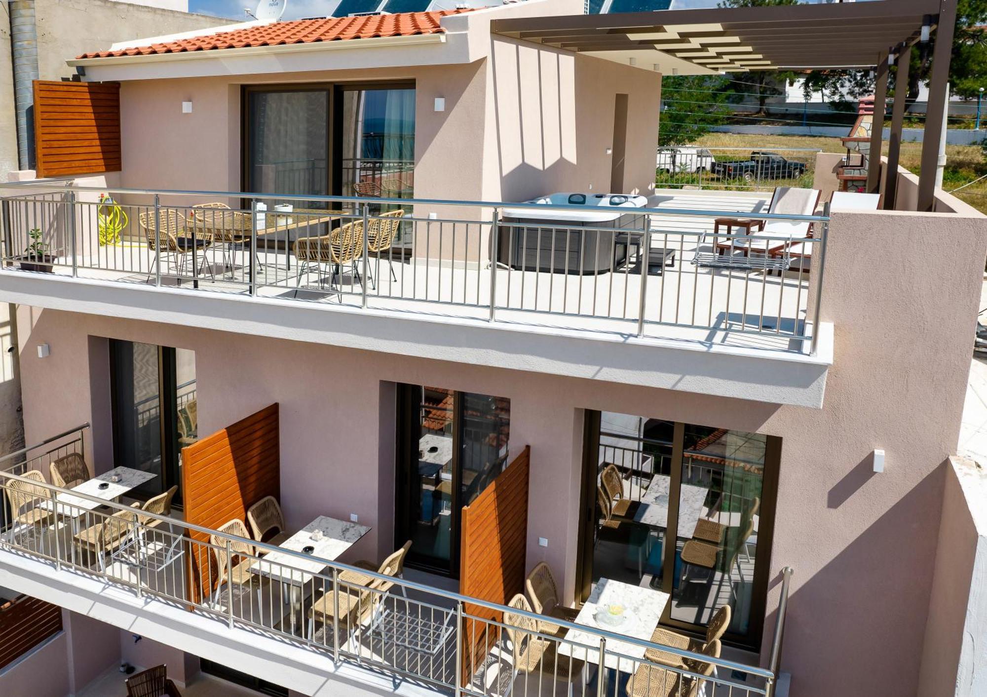 Vela Bianca Suites Limenaria  Dış mekan fotoğraf