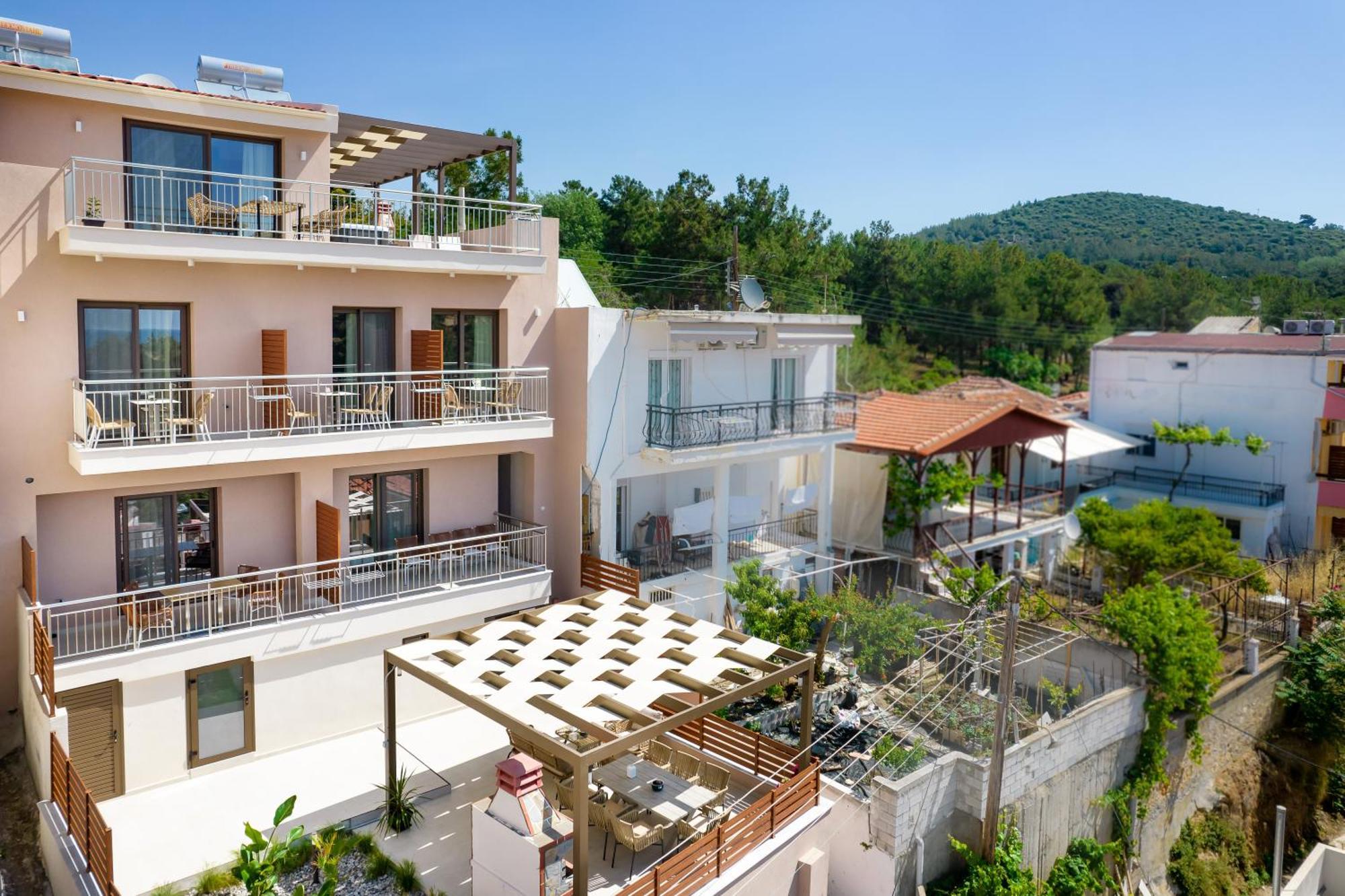 Vela Bianca Suites Limenaria  Dış mekan fotoğraf